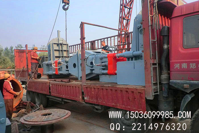 貴州小型液壓磚機(jī)發(fā)貨現(xiàn)場(chǎng)